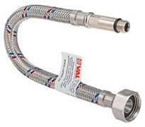 Гибкая подводка для смесителя Valtec штуцер M10 (35 мм) x ВР 1/2", 40 см