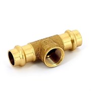 Тройник ВР пресс для медных труб Banninger (IBP) 22 x 3/4"