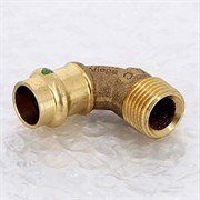 Угол НР пресс для медных труб Viega 18 x 1/2"