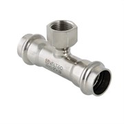 Тройник ВР пресс для труб из нержавеющей стали Valtec 28 x 1/2"