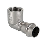 Угол ВР пресс для труб из нержавеющей стали Valtec 22 x 3/4"