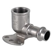 Водорозетка пресс для труб из нержавеющей стали Valtec 15 x 1/2"