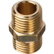 Ниппель НН латунный Stout 1/4"