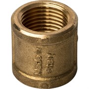 Муфта ВВ латунная Stout 1/2"