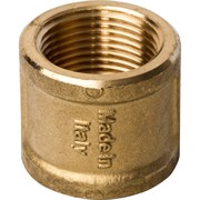 Муфта ВВ латунная Stout 3/4"