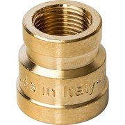 Муфта переходная ВВ латунная Stout 1/2" x 3/8"