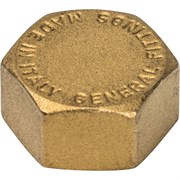 Заглушка ВР латунная Stout 1/2&quot;