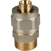 Муфта НР обжимная для мeталлопластиковых труб Stout 32 x 1"