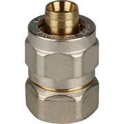 Муфта ВР обжимная для мeталлопластиковых труб Stout 16 x 1/2"