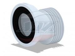 Эксцентрик для унитаза пластиковый, смещение 20мм, Ани Пласт ф110 (W0220)