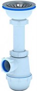 Сифон для мойки Ани Пласт Грот 1 1/2"x113 (A0150)