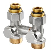 Мультифлекс Oventrop прямой, multiflex V, запорно-присоединительный R1/2"НГ x G3/4"НР (1016291)
