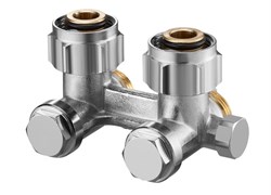 Мультифлекс Oventrop угловой, multiflex F, присоединительный G3/4"НГ x G3/4"НР (1015944)