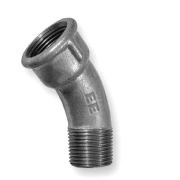 Угол ЕЕ 45° ВР-НР 1/2", черный
