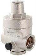 Редуктор давления Valtec 1 1/2" ВР, поршневой, с отверстием под аксиальный манометр