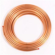 Труба медная для кондиционеров 1/2" (12,7х0,7) УГМК ASTM B68, бухта 15 м