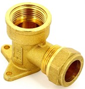 Водорозетка компрессионная для медных труб Tiemme 12 х 1/2"