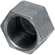 Заглушка ЕЕ оцинкованная ВР 1/4"