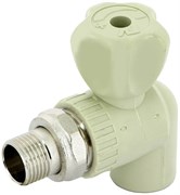 Кран FV Plast угловой для радиаторов, 20 х 1/2"