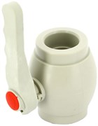 Кран пластиковый шаровой FV Plast 75