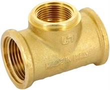 Тройник переходно ВВ латунный Uni-Fitt 1" х 1/2" х 1"