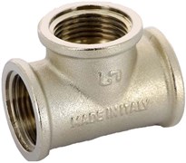 Тройник ВВ никелированный Uni-Fitt 1/2"