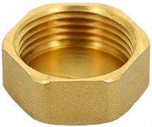Заглушка ВР латунная Uni-Fitt 1/2"