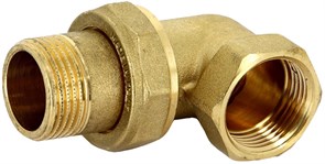 Сгон угловой Uni-Fitt с прокладкой O-RING 3/4"