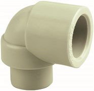 Угол полипропиленовый ВН Pipelife Instaplast 25x90°