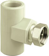 Тройник с накидной гайкой полипропиленовый Pipelife Instaplast 32x1 1/4"