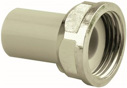 Муфта с накидной гайкой полипропиленовая Pipelife Instaplast ВР 20x3/4"
