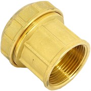 Муфта компрессионная для ПНД труб латунная Itap ВР 40 х 1 1/4"