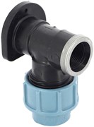 Водорозетка компрессионная для ПНД труб пластиковая Unidelta ВР 20 х 1/2"