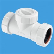 Канализационный обратный клапан McALPINE ф32 (S28-NRV-32)