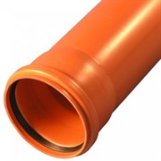 Труба для наружной канализации Агригазполимер ГОСТ SN4 ф160x4.0х2 м