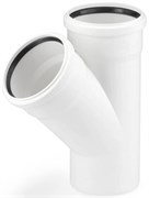 Тройник Rehau Raupiano Plus канализационный 110x50x45°