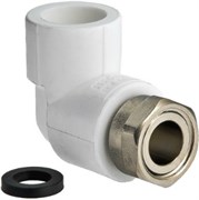 Угол с накидной гайкой Valtec 25 x 1&quot;