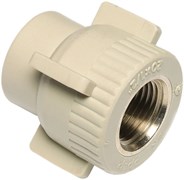 Муфта WAVIN EKOPLASTIK с крестом ВР 20 х 1/2&quot;