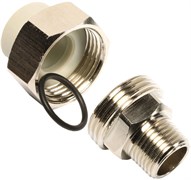 Муфта разъемная укороченная WAVIN EKOPLASTIK НР 25 x 3/4"