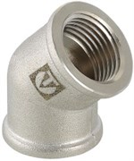 Угол латунный никелированный 45° ВВ Valtec 3/4"