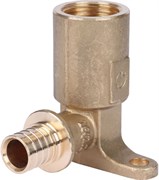 Угольник настенный с длинным нарезным патрубком Stout 20 x Rp 1/2"