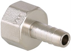 Штуцер латунный никелированный ВР Valtec 1/2" x 18