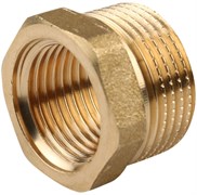 Футорка НР латунная Tiemme 1/2" х 3/8"