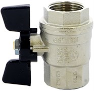 Кран шаровый Bugatti Oregon (302), ВР-ВР (бабочка) 1 1/4"