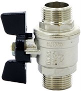 Кран шаровый Bugatti Oregon (327), НР-НР (бабочка) 1/2"