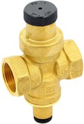 Редуктор давления Uni-fitt COMPACT 3/4", под радиальный манометр, латунный