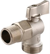 Кран шаровый Itap угловой для стиральной машины 1/2" х 3/4" НР