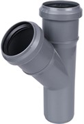 Тройник канализационный Sinikon Standart 32х32x45°