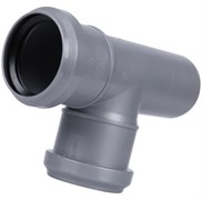 Тройник канализационный Sinikon Standart 40х40x87°