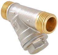 Фильтр косой Valtec 1/2" Нр, 500 мкм